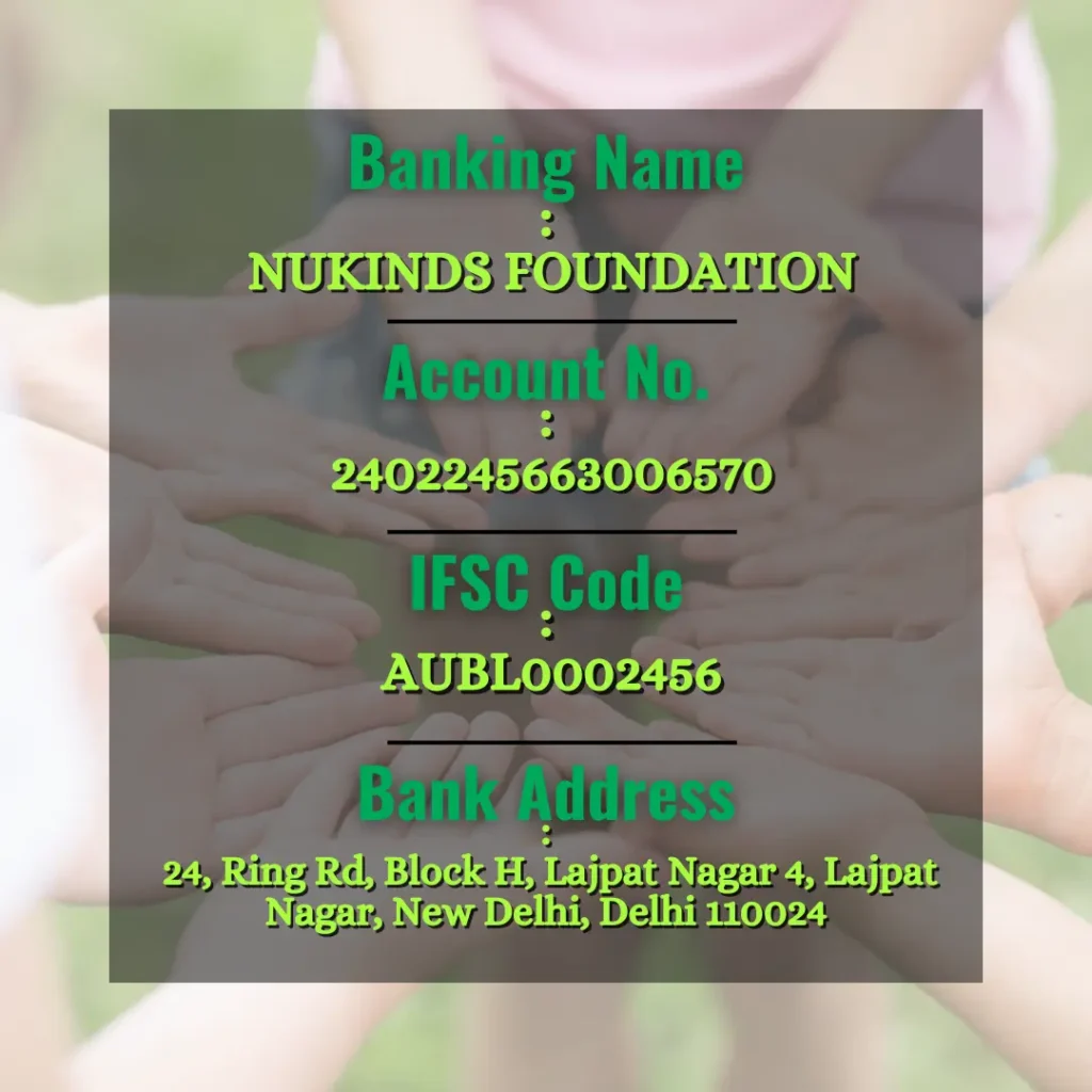 Donation for NGO